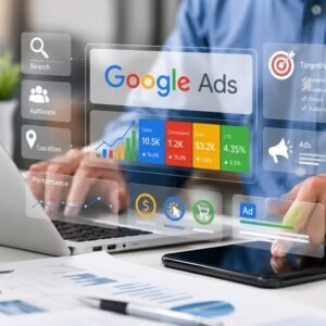 Develop an effective online marketing strategy designed to attract visitors, generate enquiries and help your business grow using Google Ads Management Helping Businesses Grow Online